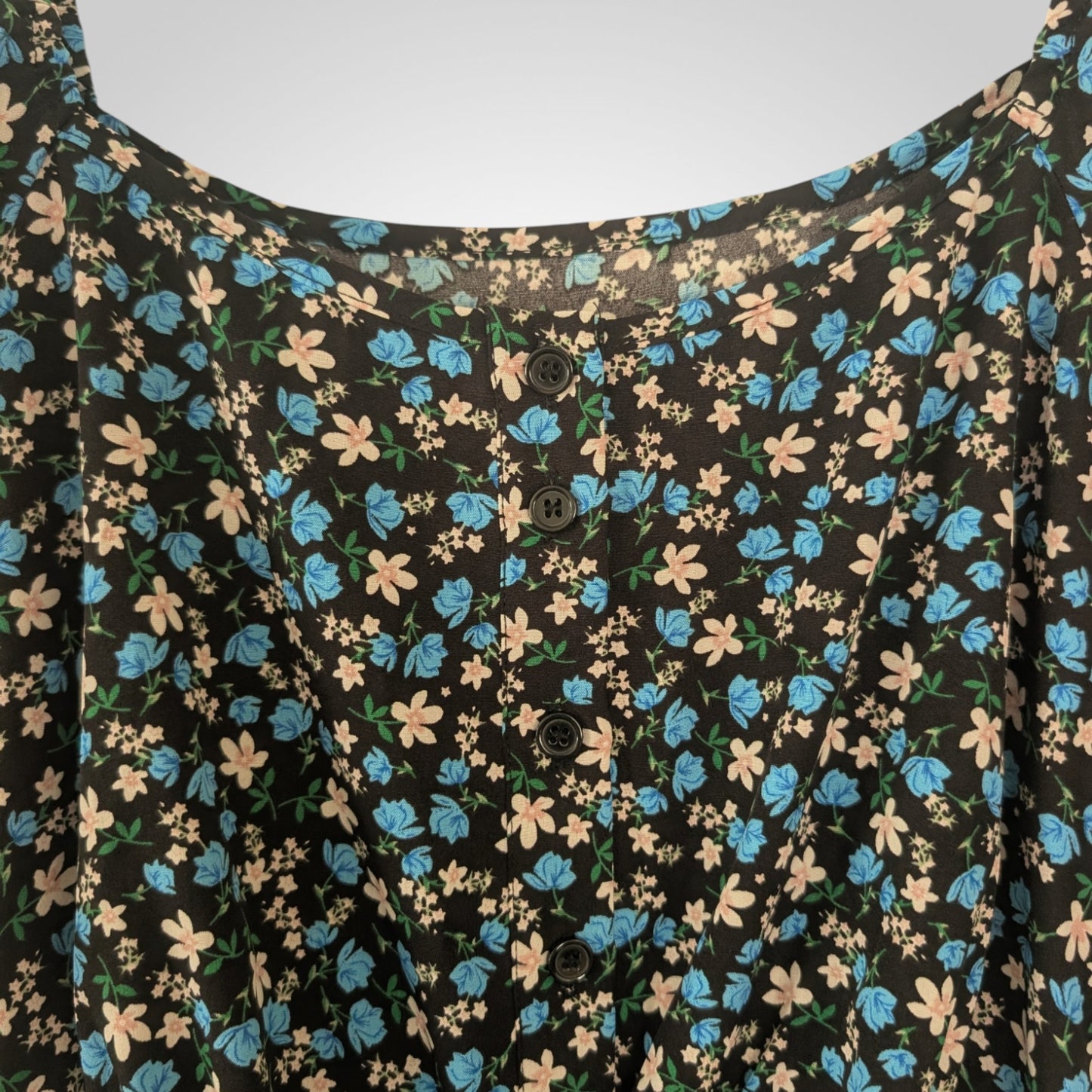 Curve Floral Maxi Dress