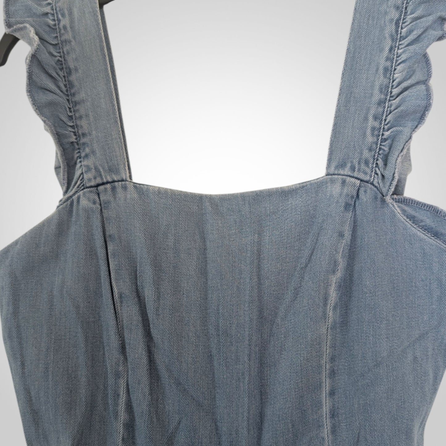 Light Wash Denim Jumpsuit
