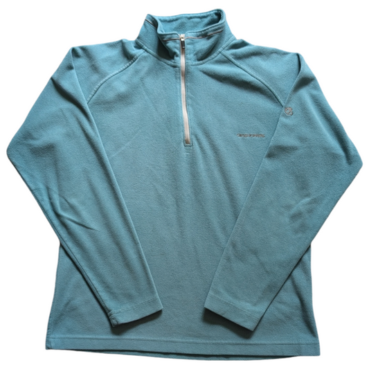 Craghoppers Teal Quarter Zip Fleece