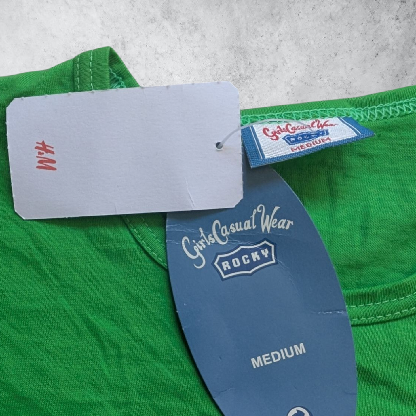 00's Green Baby Tee