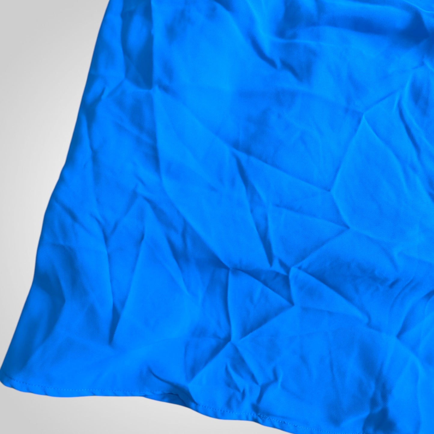 Jolie Moi Blue Collared Midi Tea Dress