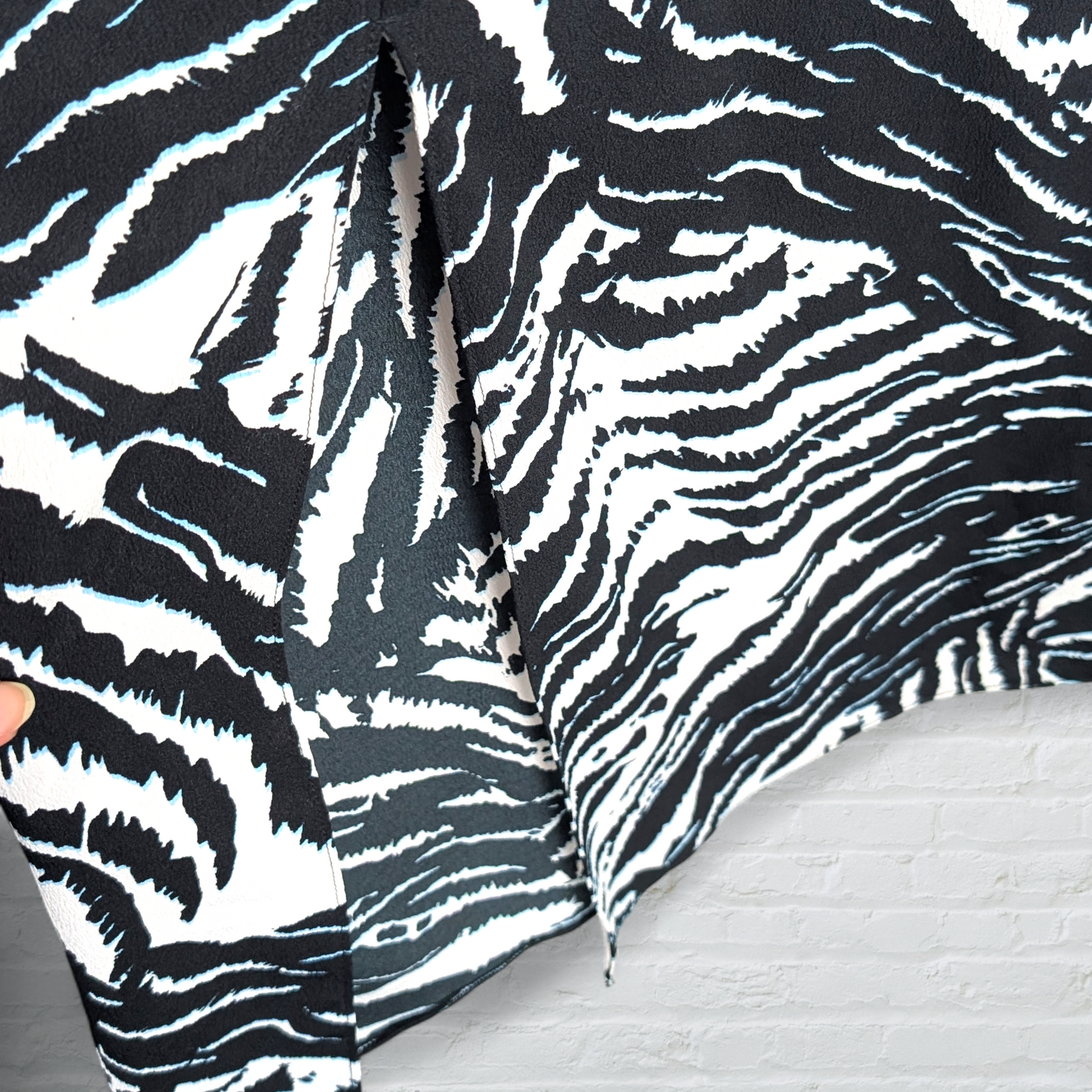 Topshop Zebra print dress