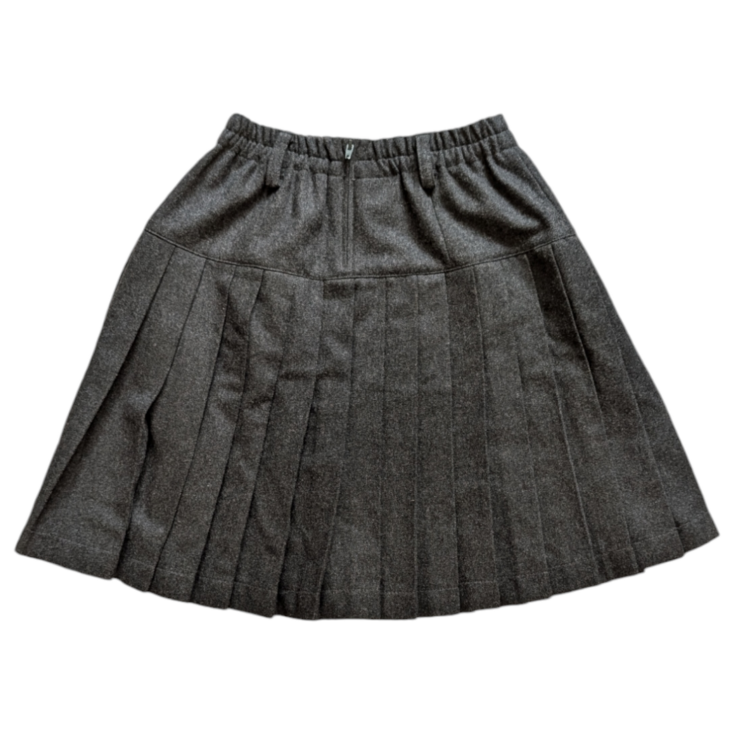 00's Pleated Grey Skirt