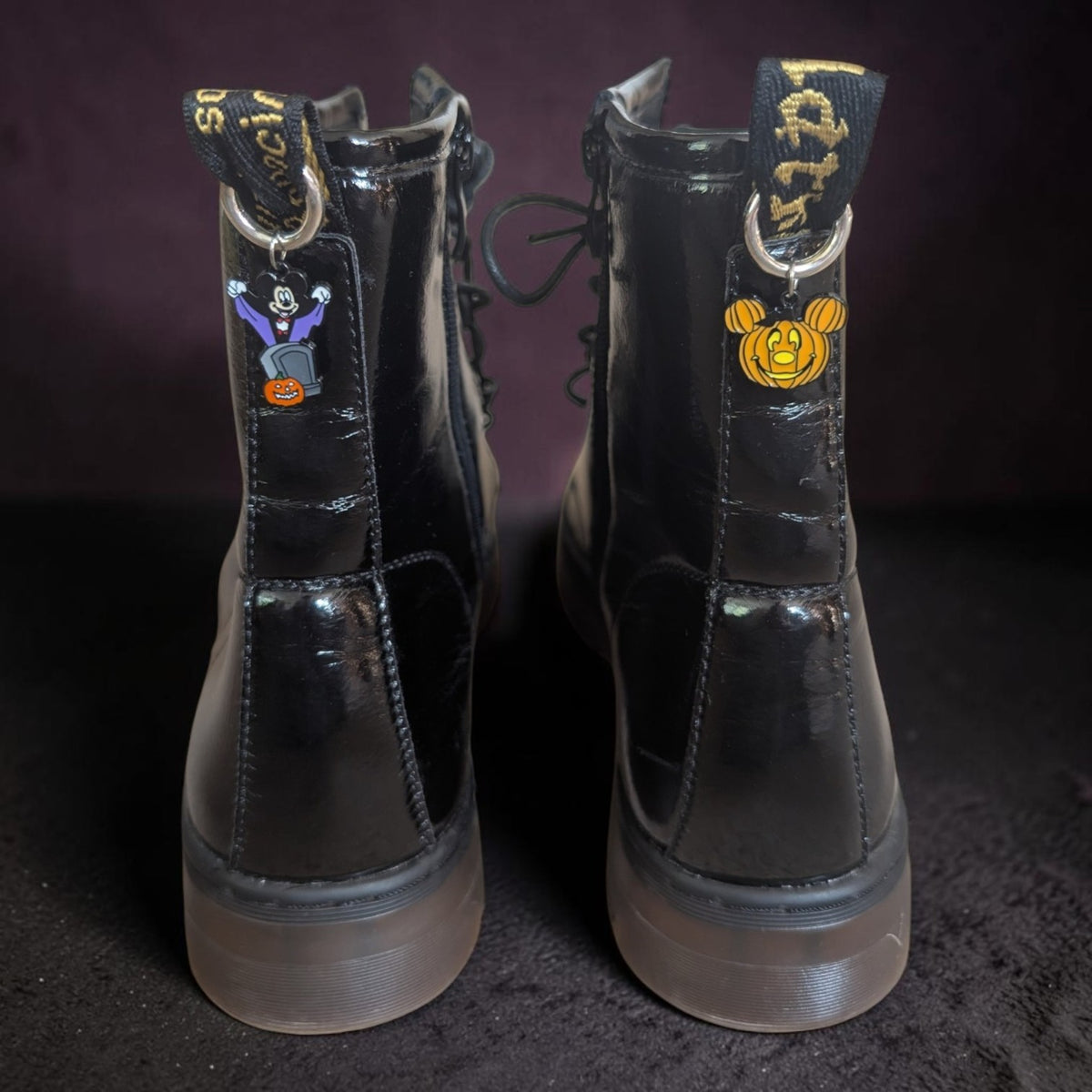Disney Halloween Handmade Boot Charms