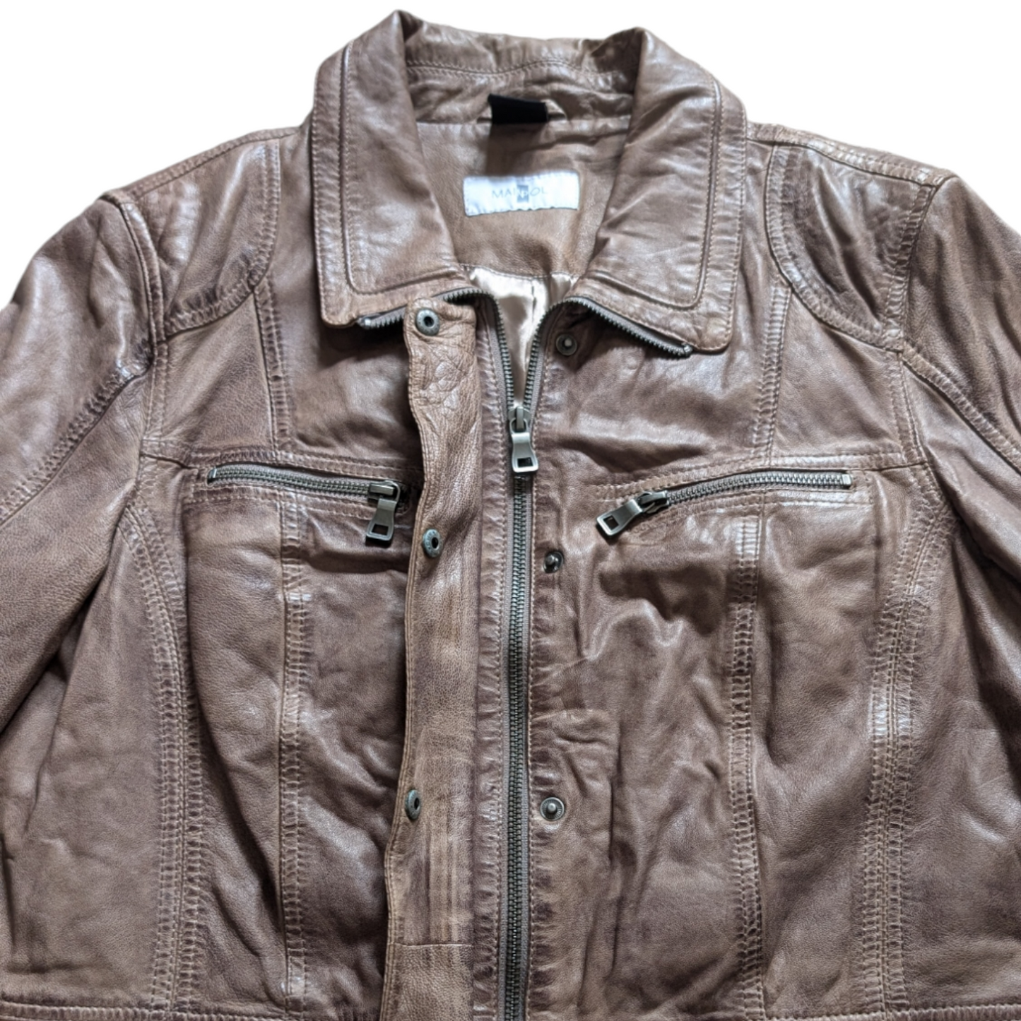 Vintage Lambskin Leather Jacket