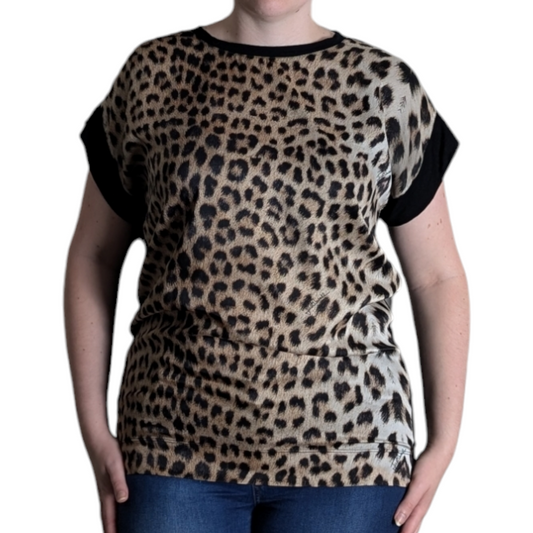 00's Cavalli Leopard Print Top