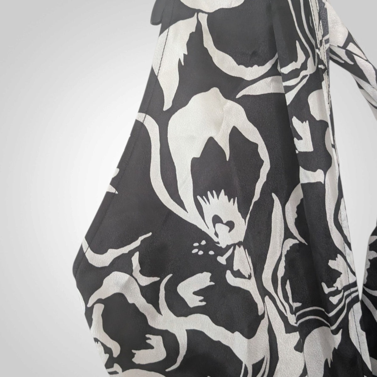 Black & White Halterneck Jumpsuit