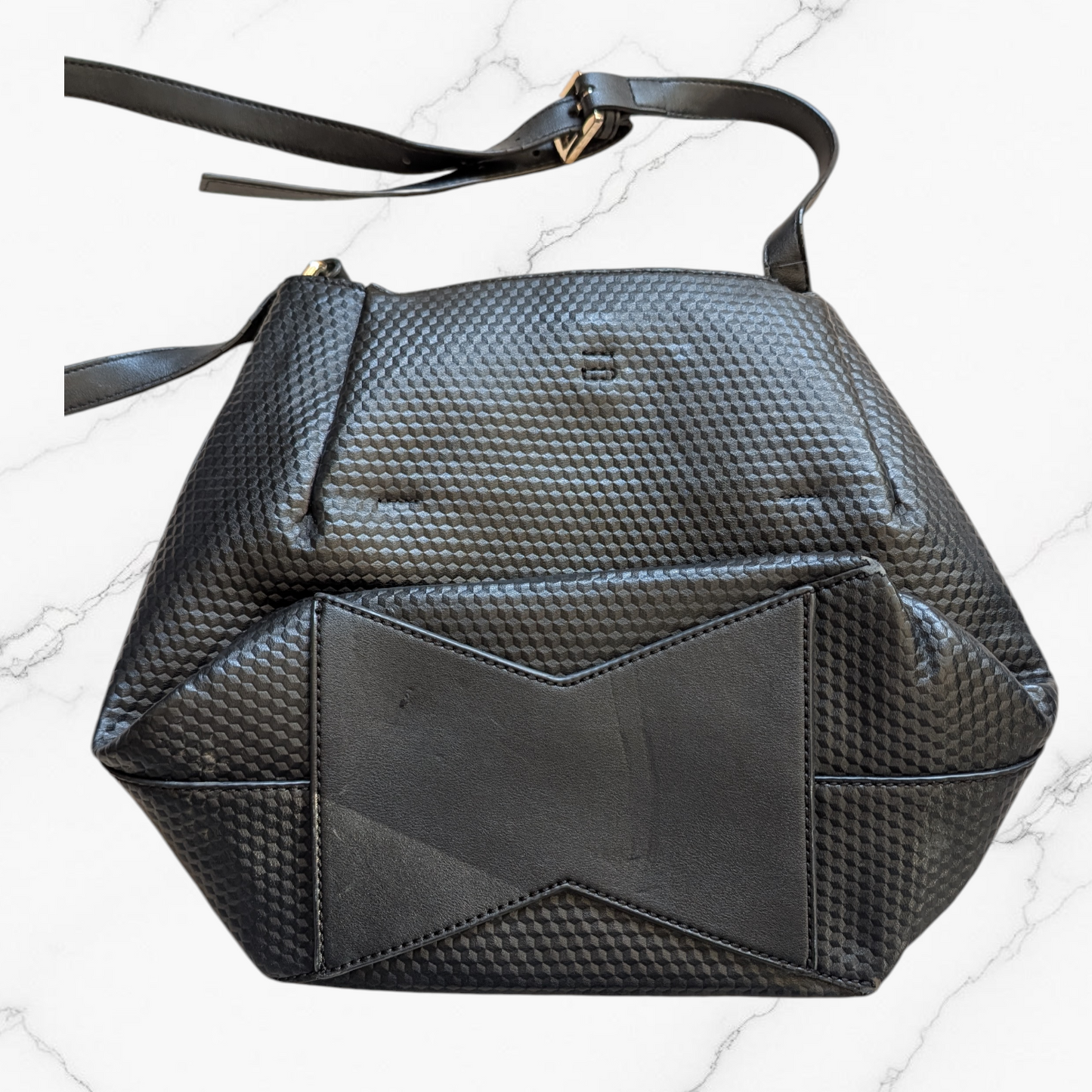 Archival Karen Millen Black Messenger Bag