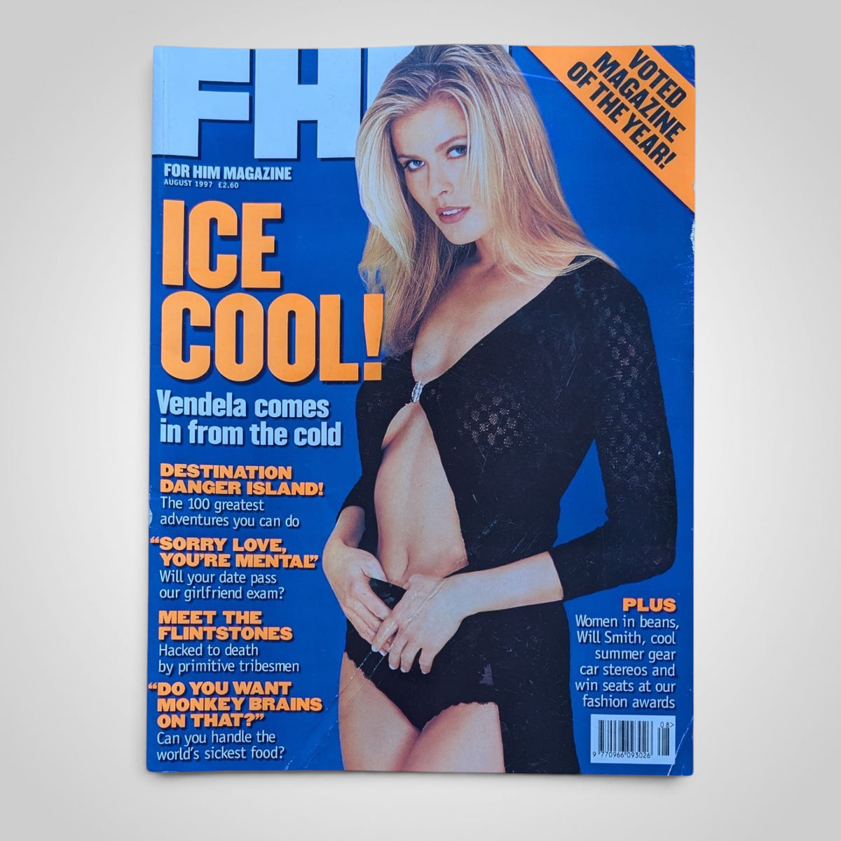 Vintage FHM Magazine Joblot x4 Issues (1997-1998)
