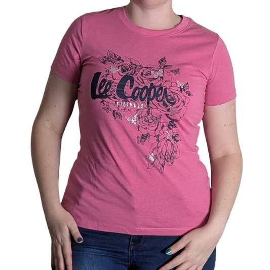 00's Lee Cooper Pink Tee