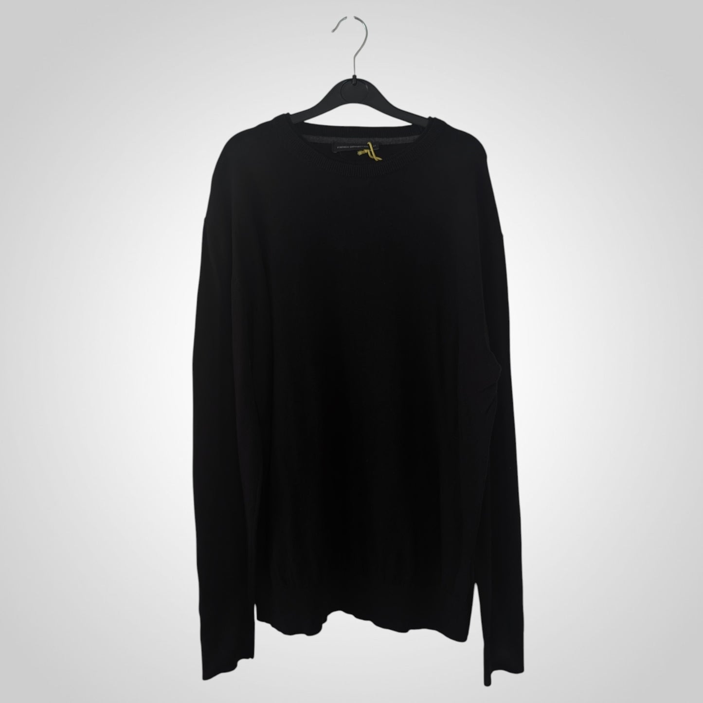 French Connection Black Wool Blend Jumper