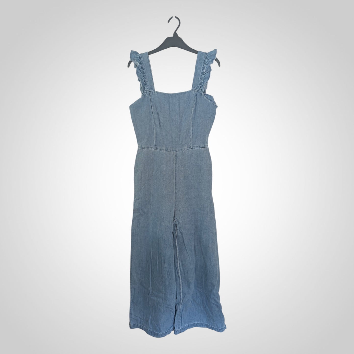 Light Wash Denim Jumpsuit