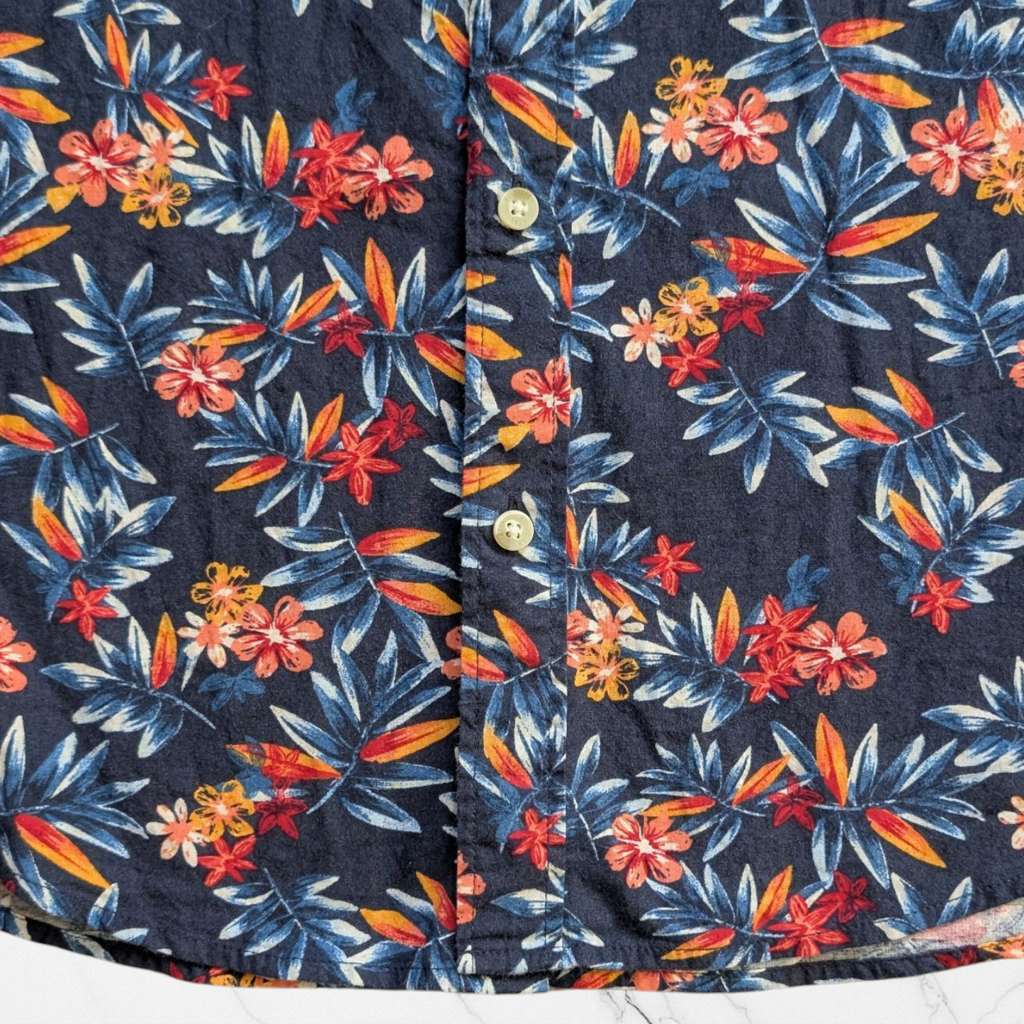 Hollister Tropical Hawaiian Shirt