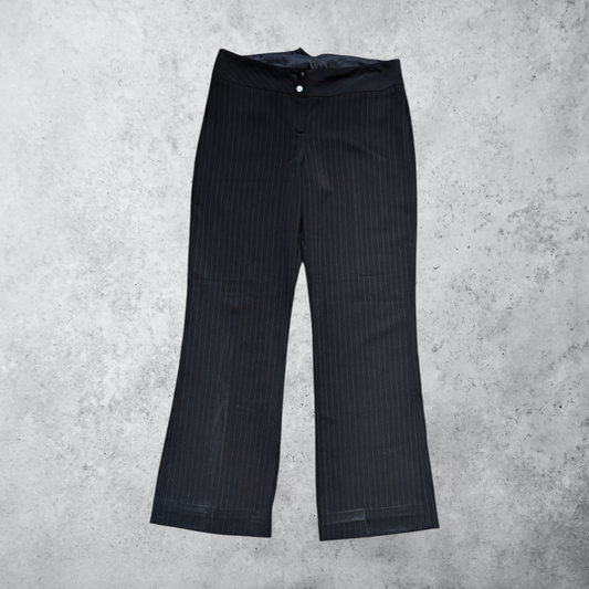 00's Pinstripe Trousers