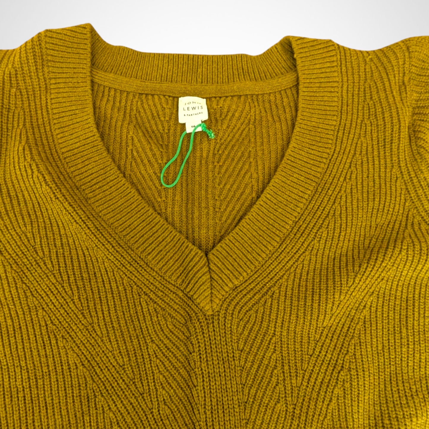 Merino Wool Blend V-Neck Jumper