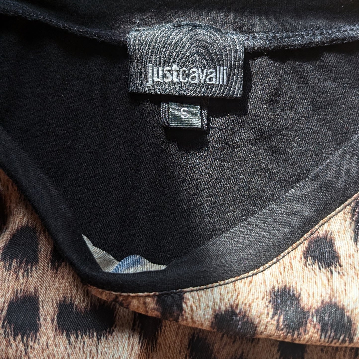 00's Cavalli Leopard Print Top