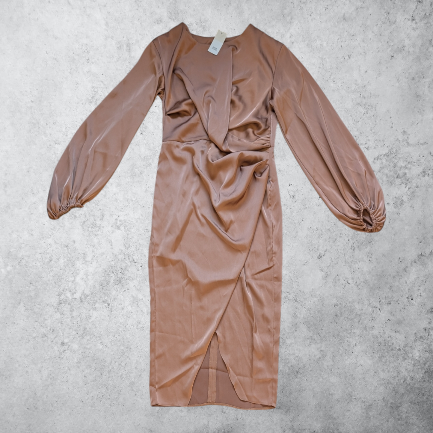 Bronze Midi Dress