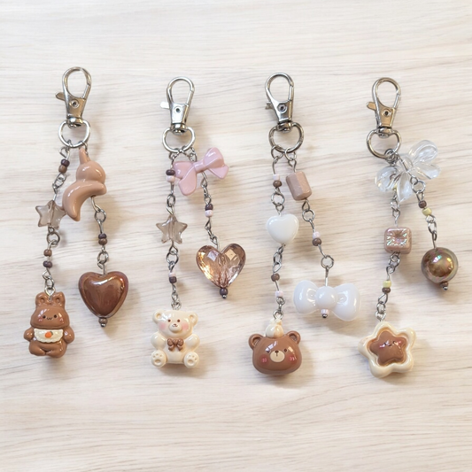 Mocha Babies Bag Charm