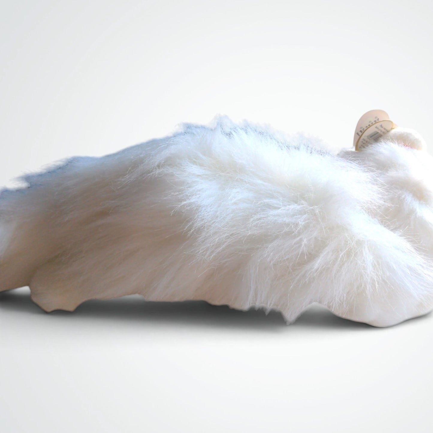 Vintage 1995 Ty Classic Fluffy White Cat Plush