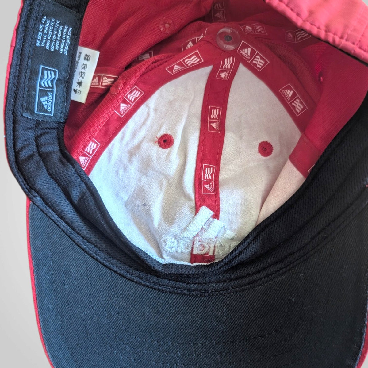 Vintage Adidas Red Baseball Cap