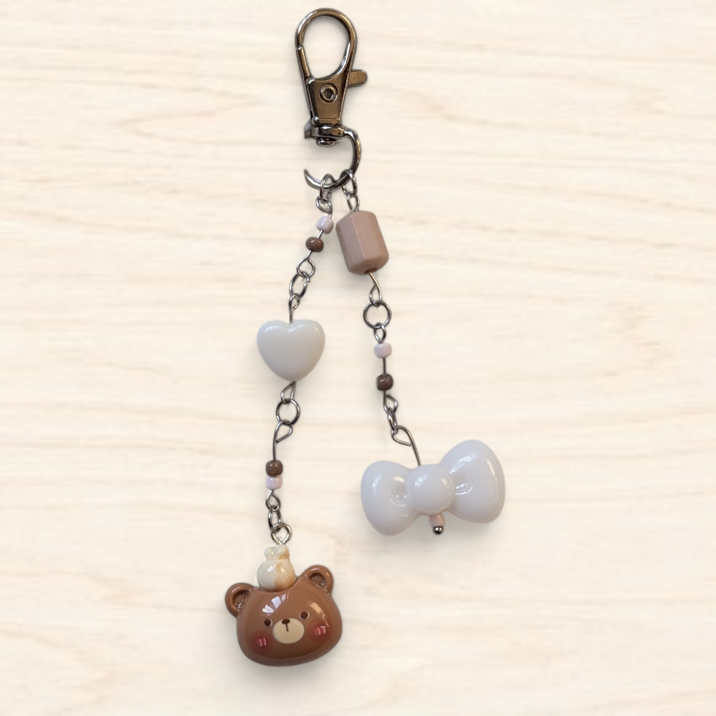 Mocha Babies Bag Charm