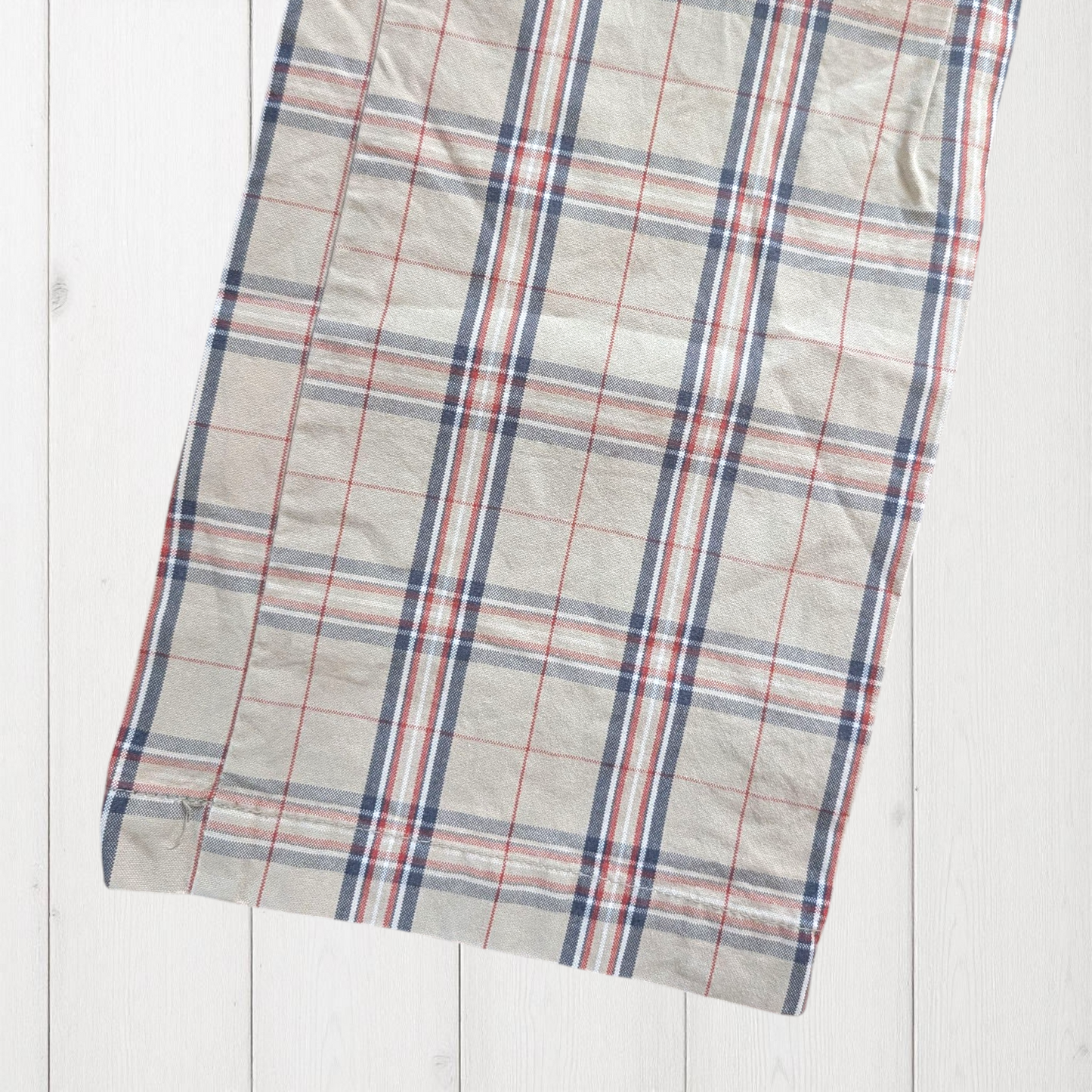 00's Grunge Checked Trousers