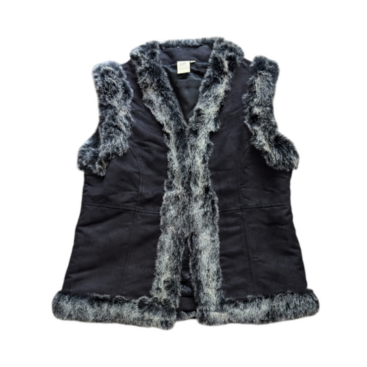 00's Faux Fur Gilet