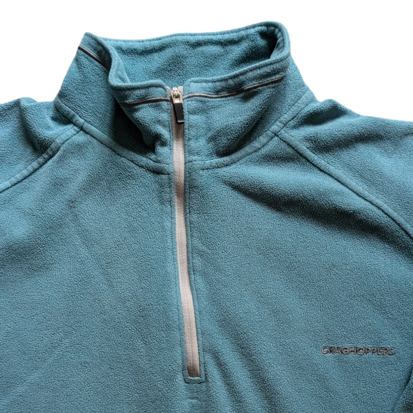 Craghoppers Teal Quarter Zip Fleece