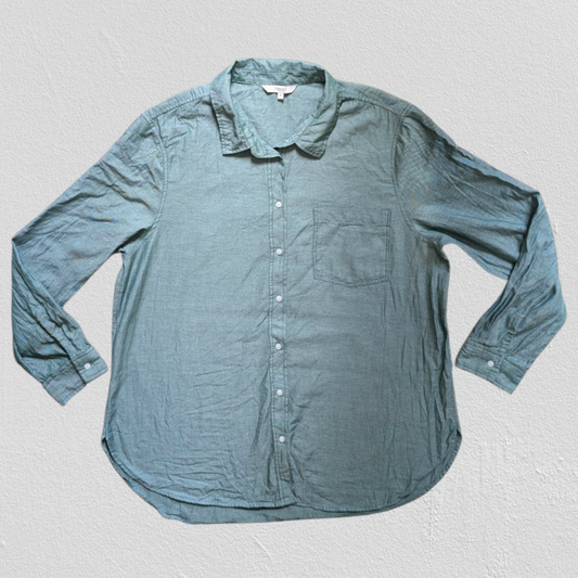 Muted Green Shirt