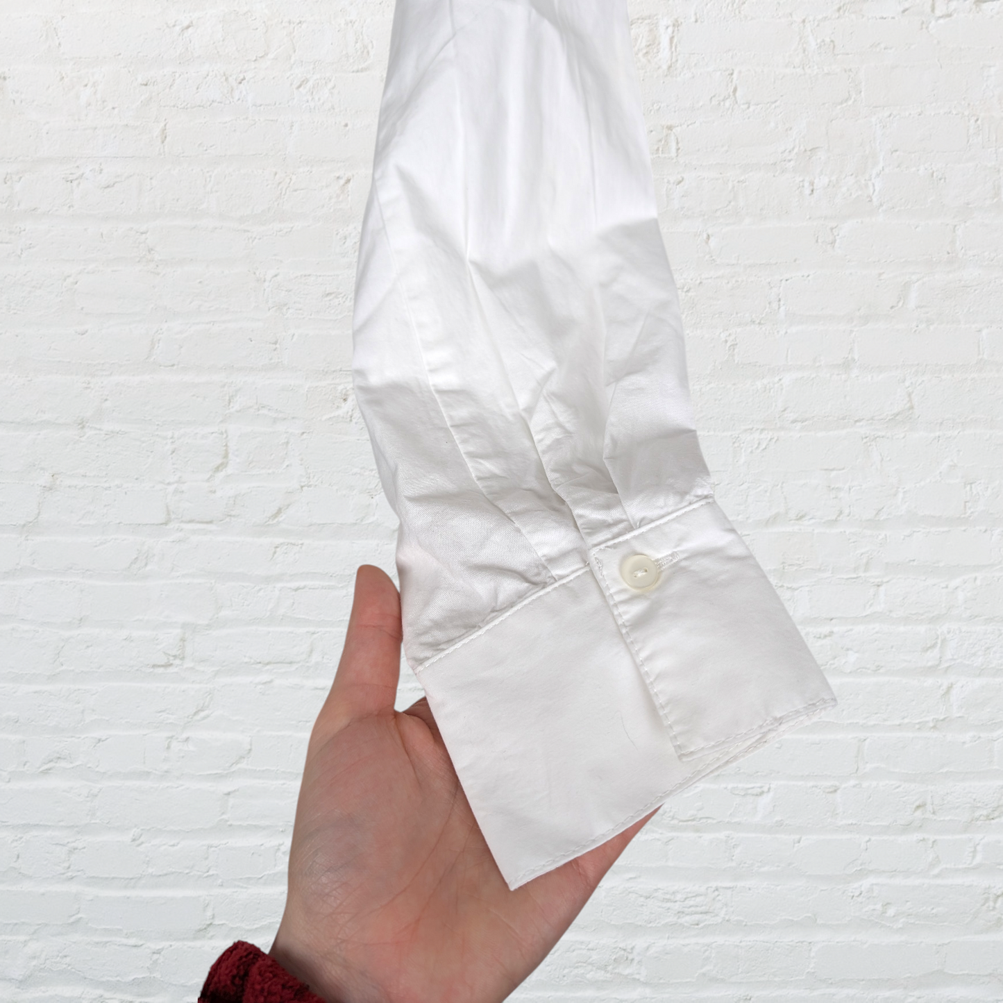 Zara White Western Studded Shirt