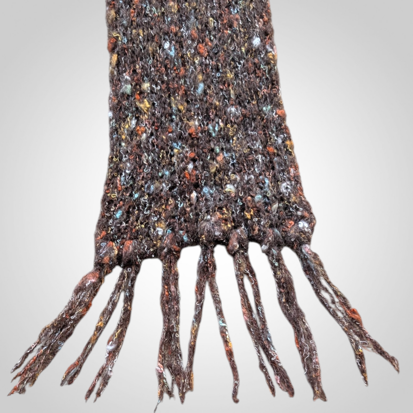 y2k Brown Boho Scarf