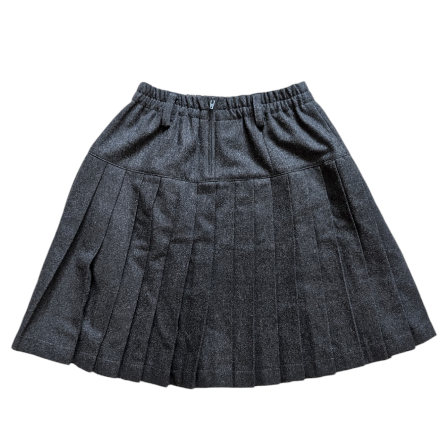 00's Pleated Grey Skirt