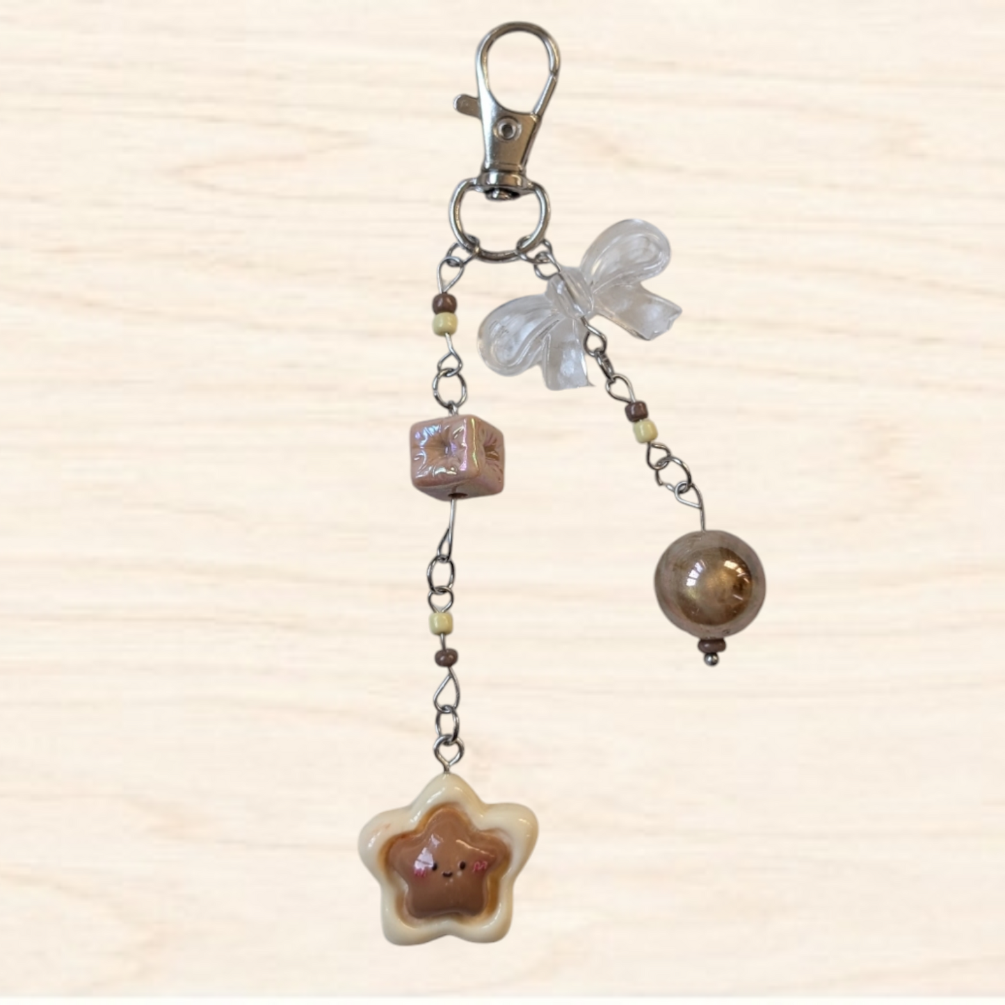 Mocha Babies Bag Charm