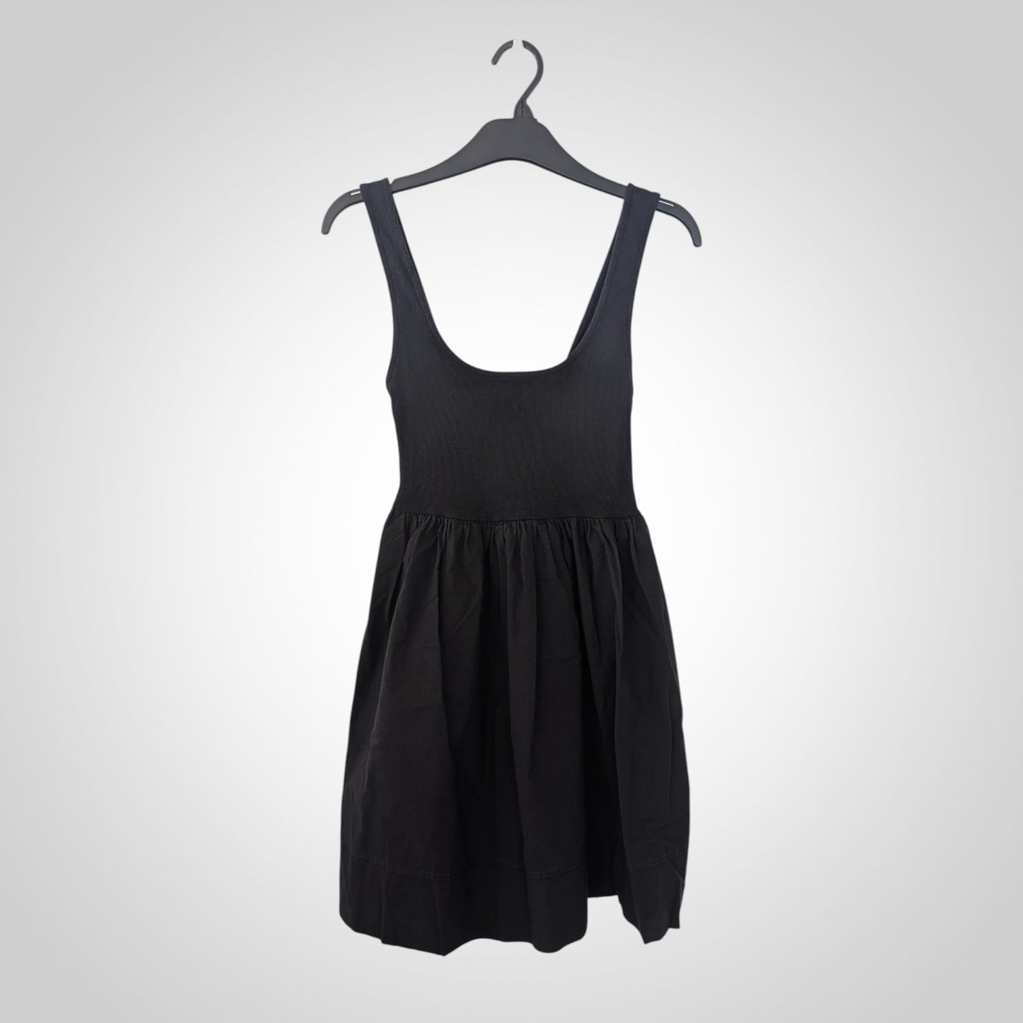 Black Skater Mini Dress