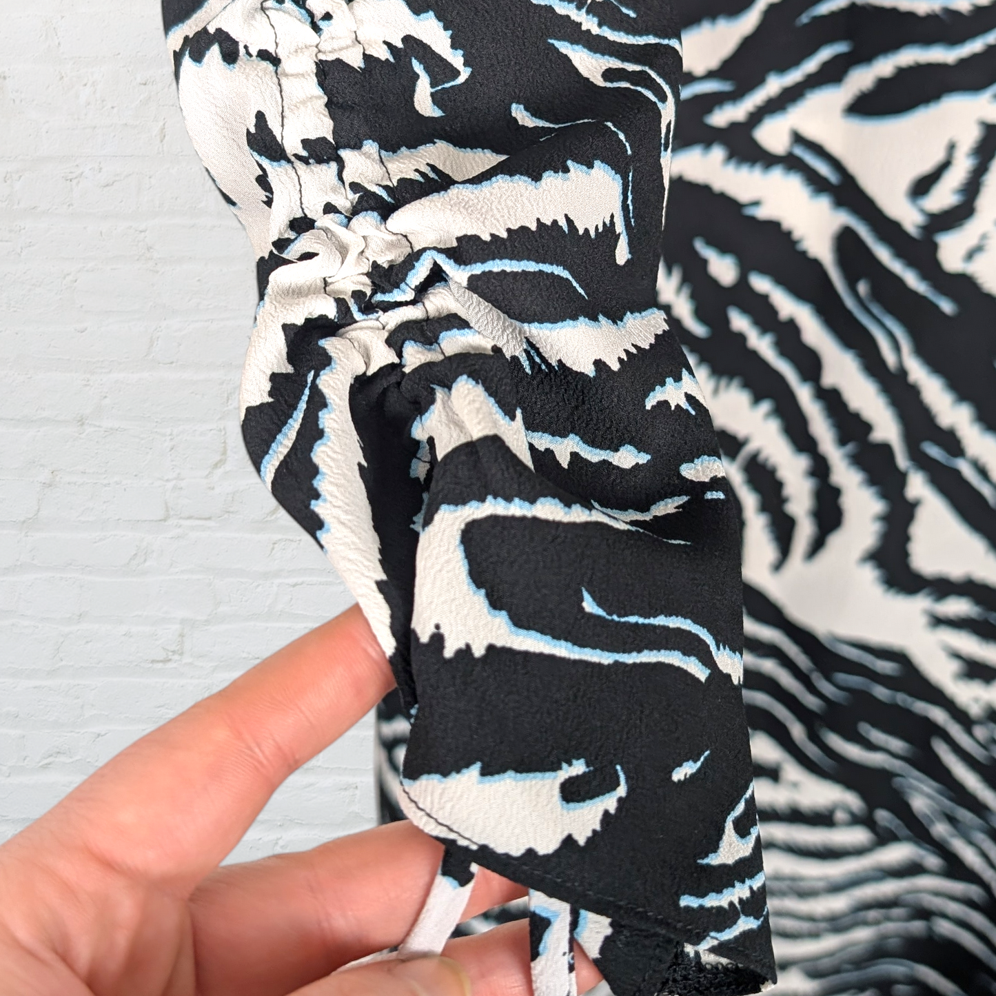 Topshop Zebra print dress