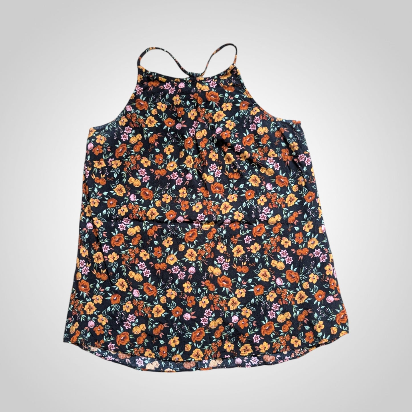 Whimsigoth Autumnal Floral Halter