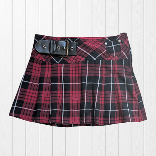 00's La Senza Tartan Mini Skirt