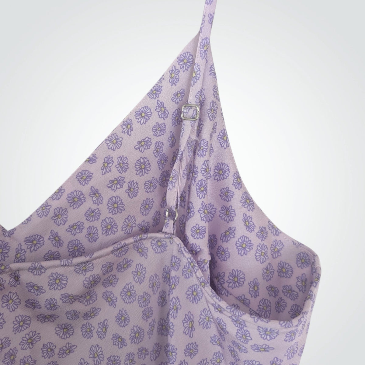 Lilac Daisy Floral Cami Slip Dress