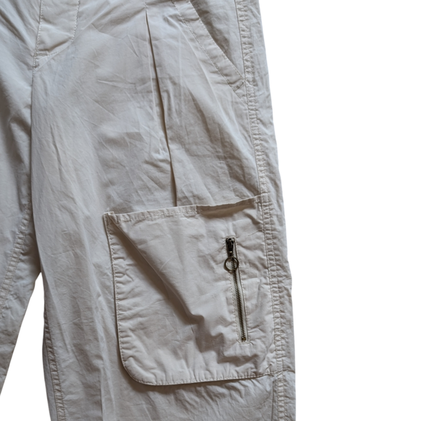 00's Cream Cargo Pants