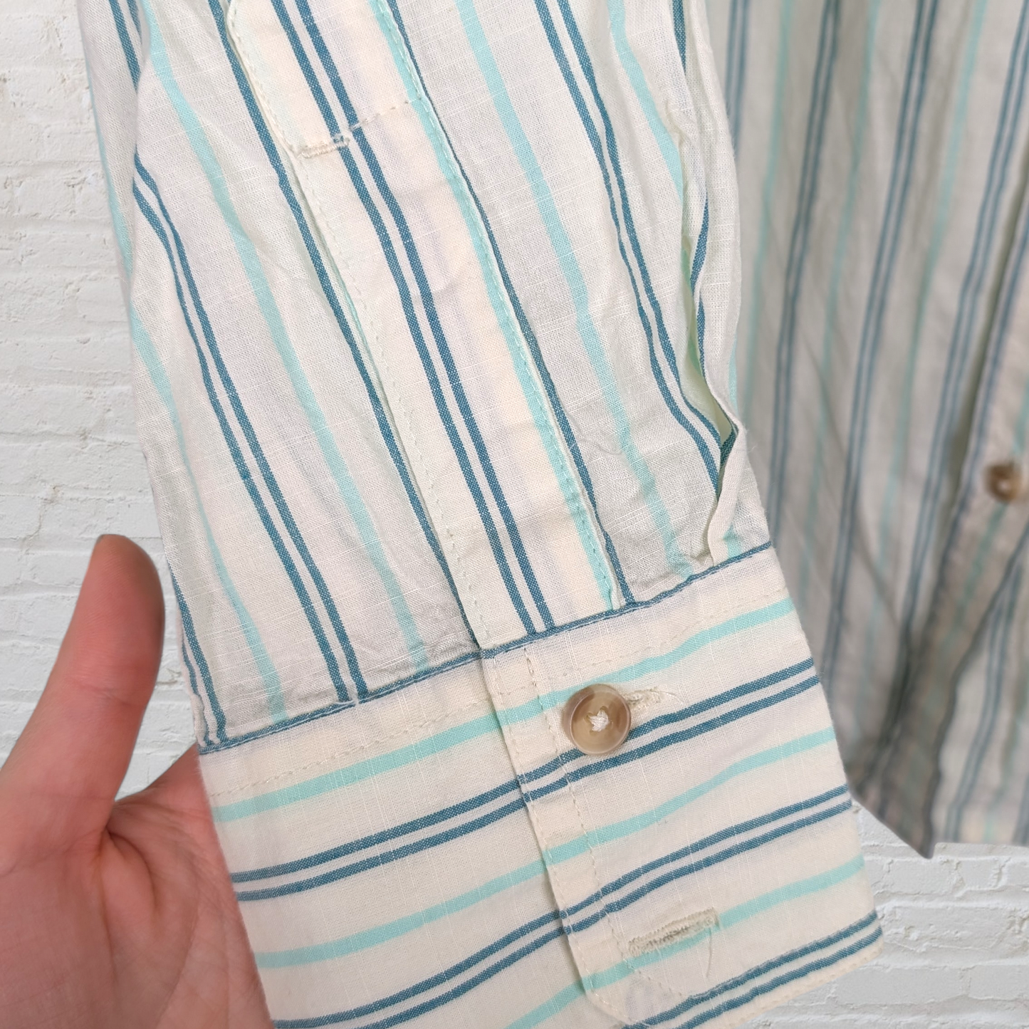 M&S Coastal Cotton Button Down Shirt