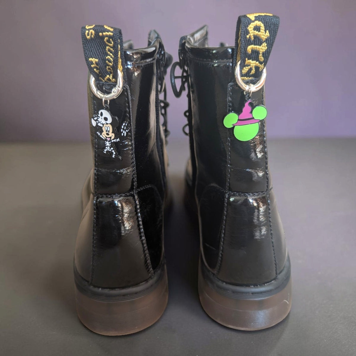Disney Halloween Handmade Boot Charms