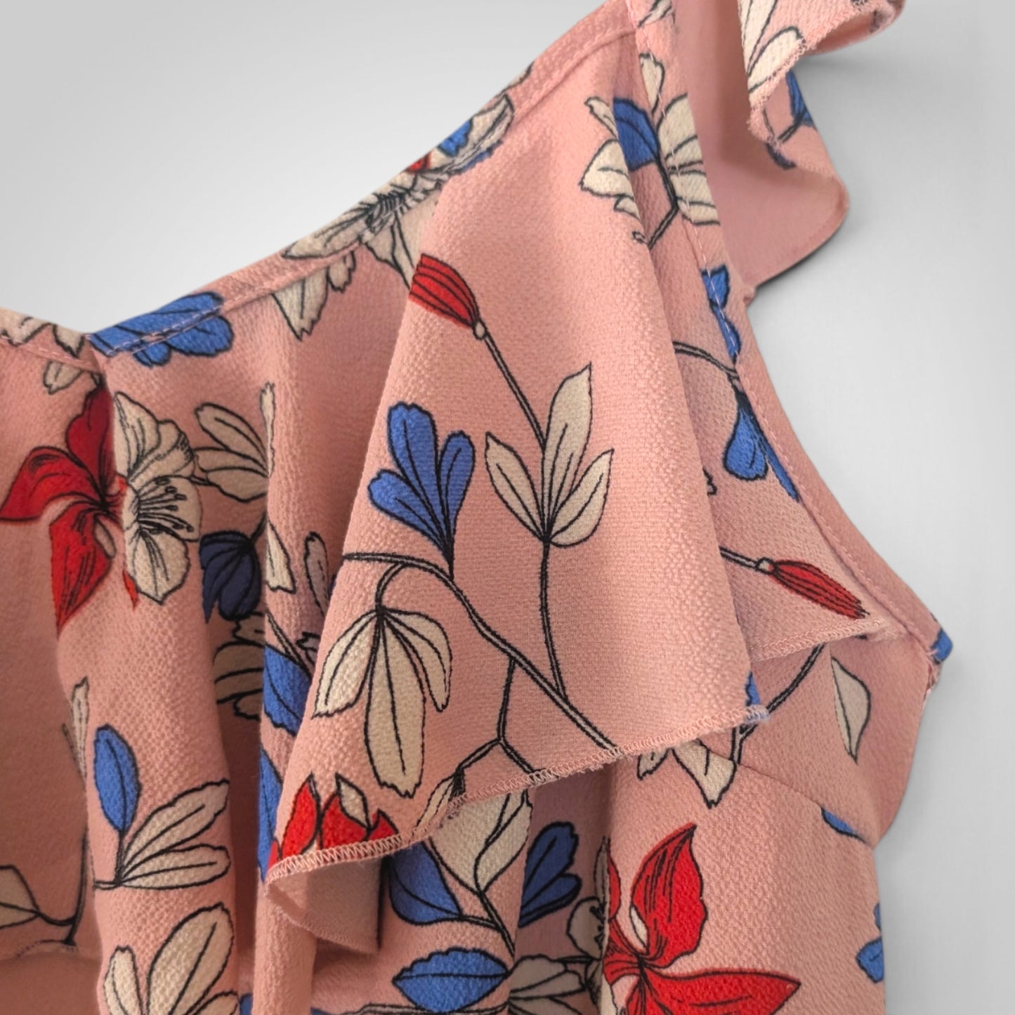 Dusty Rose Floral Playsuit