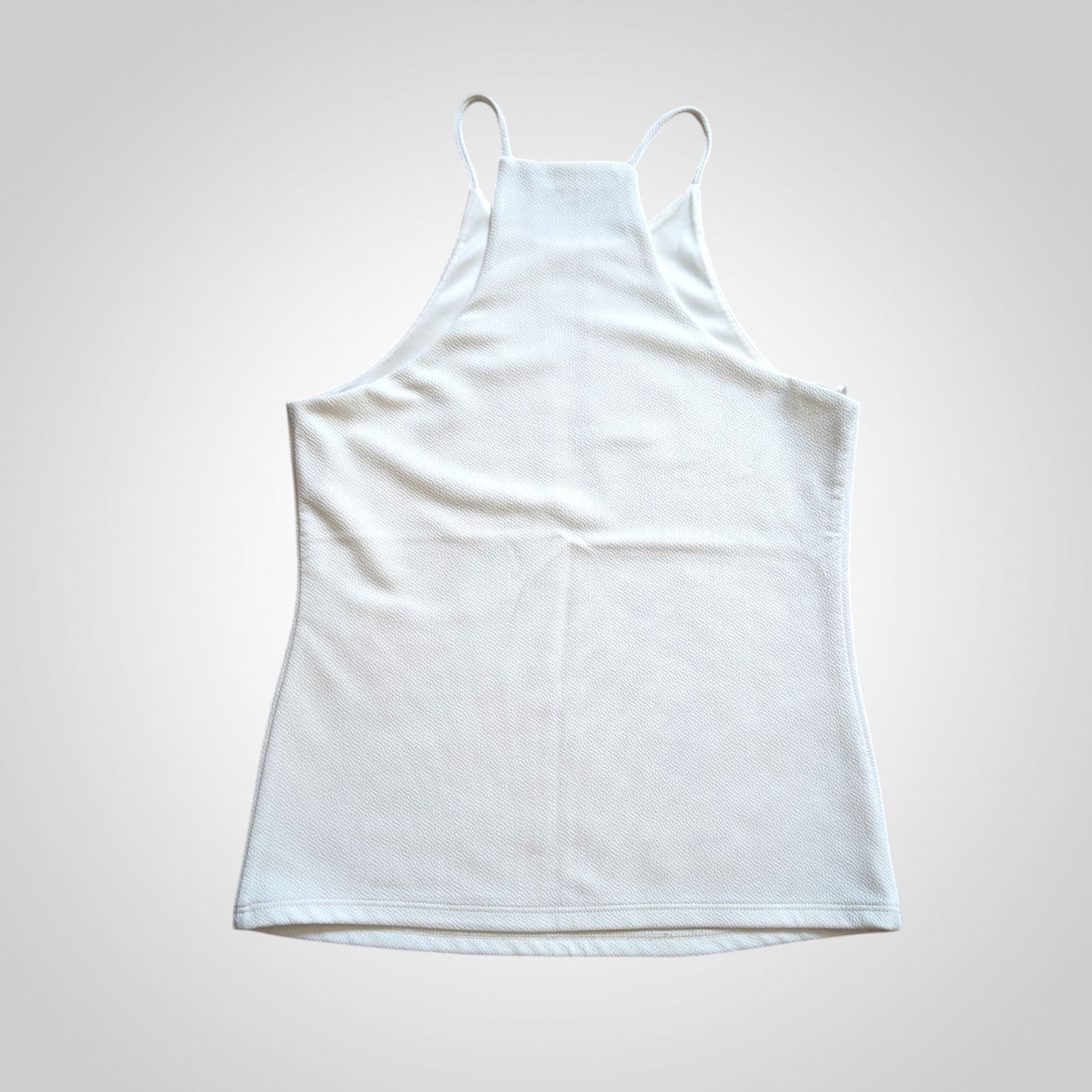 Cream Halterneck Camisole Top
