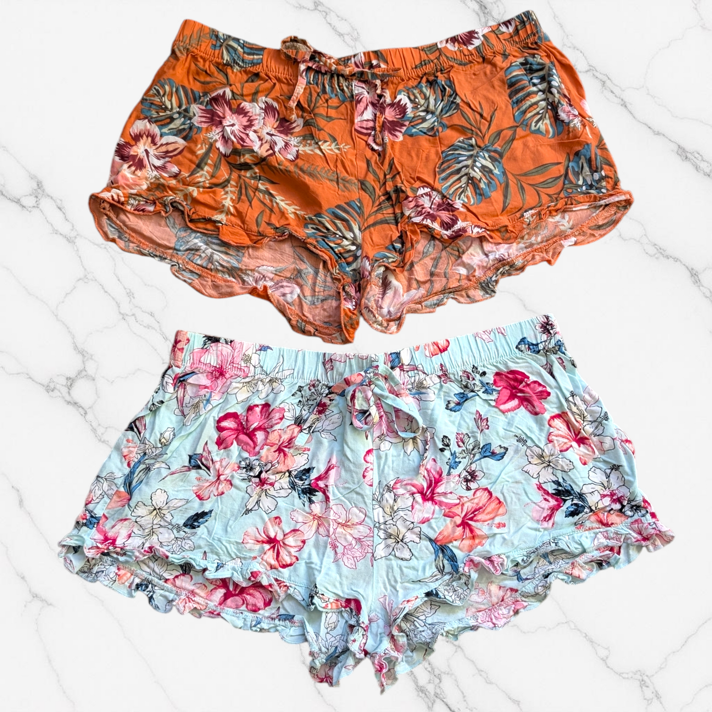 Tropical Ruffle Pyjama Bottoms