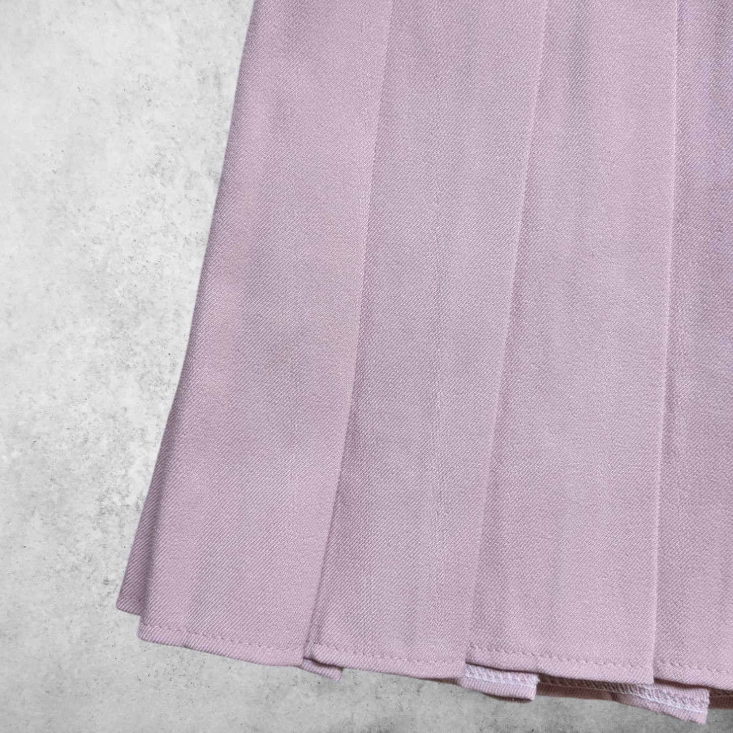 00's Pink Pleated Mini Skirt