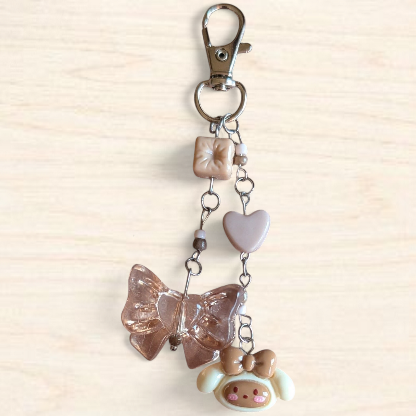 Mocha Babies Bag Charm