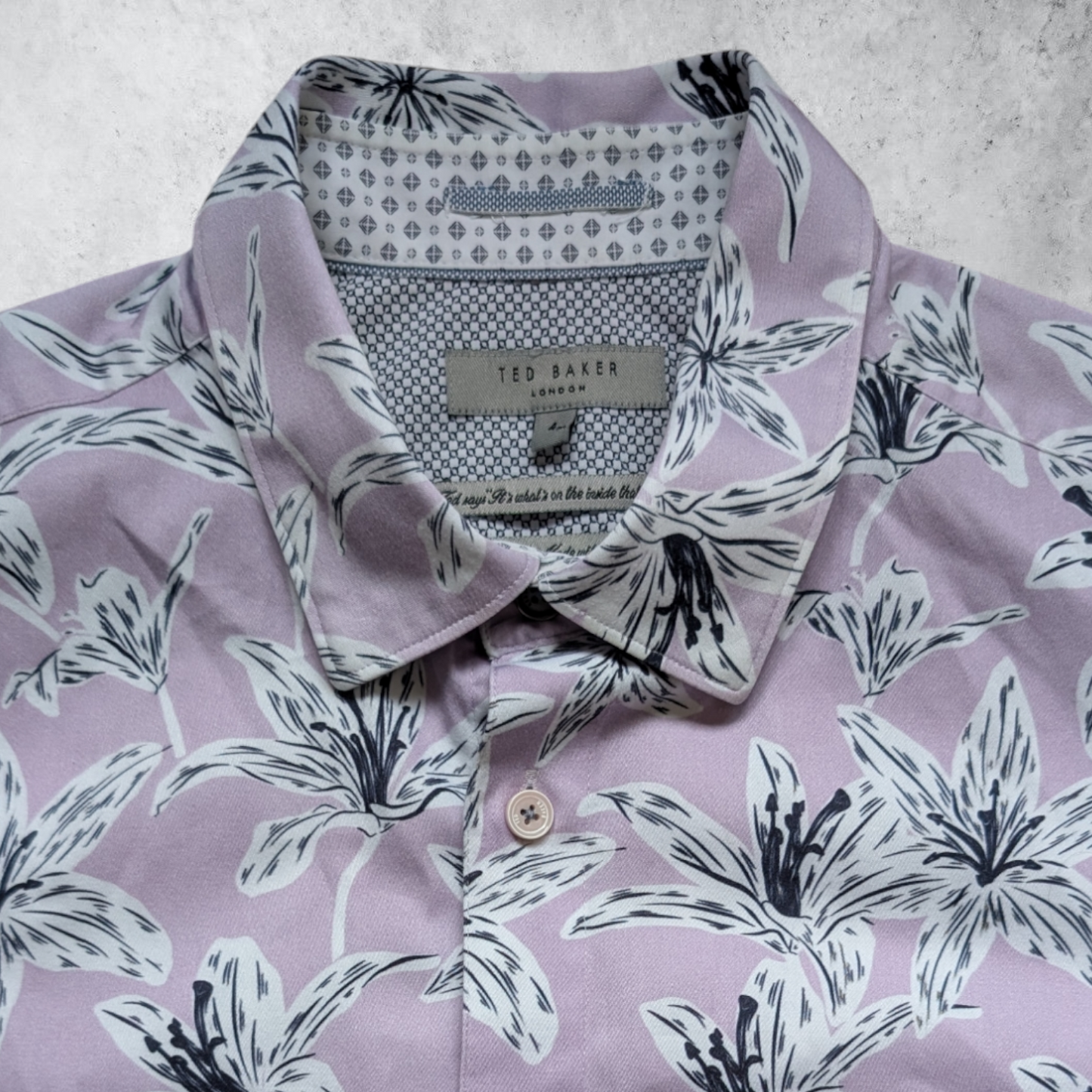 Lilac Ted Baker Shirt