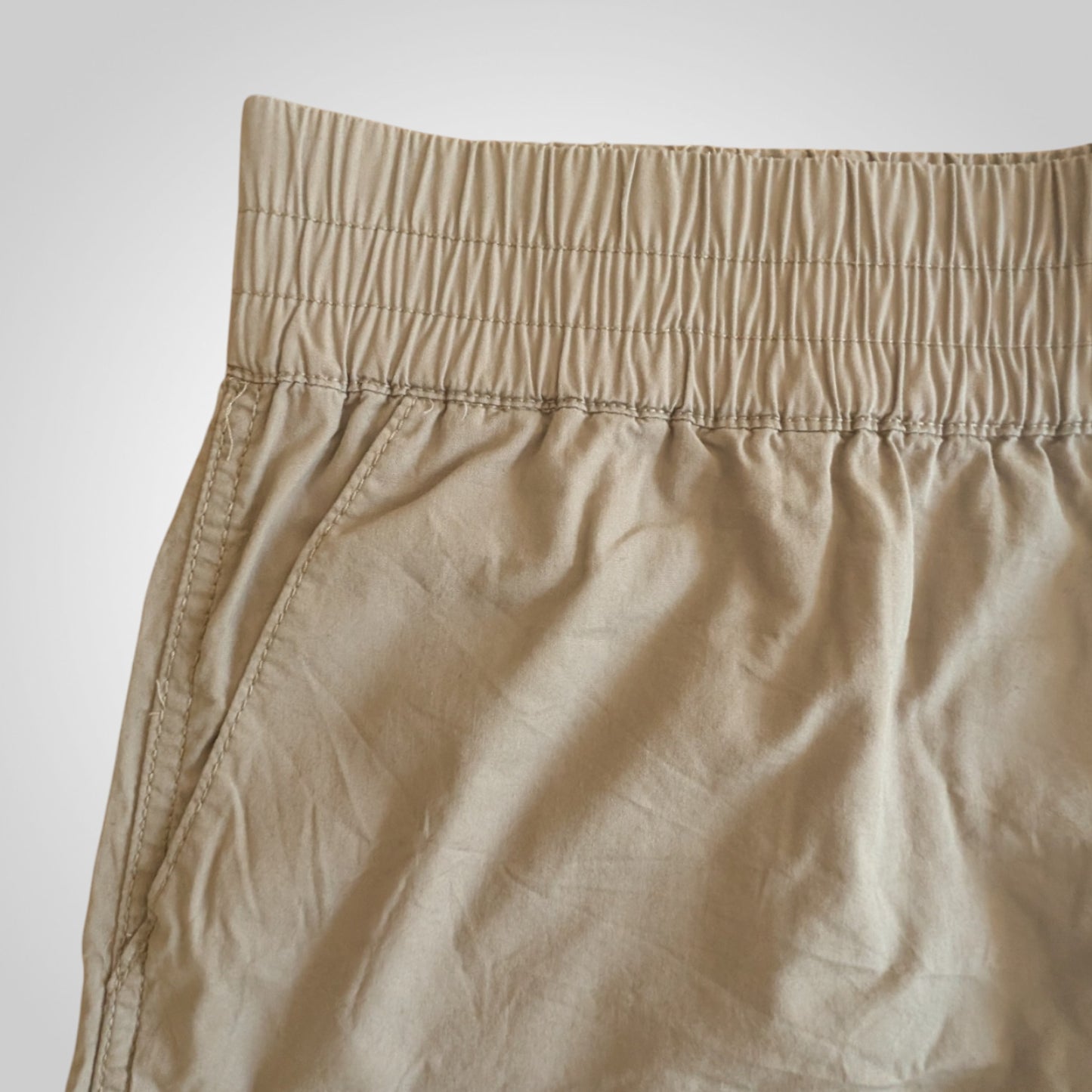New Look Light Brown Cargo Shorts