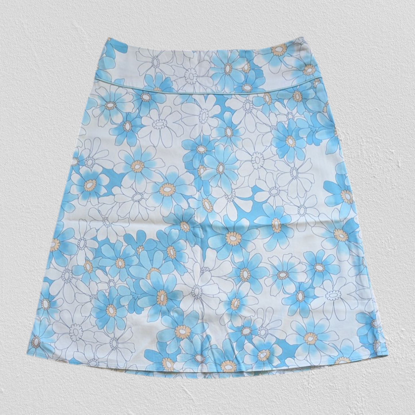 00's Floral Skirt