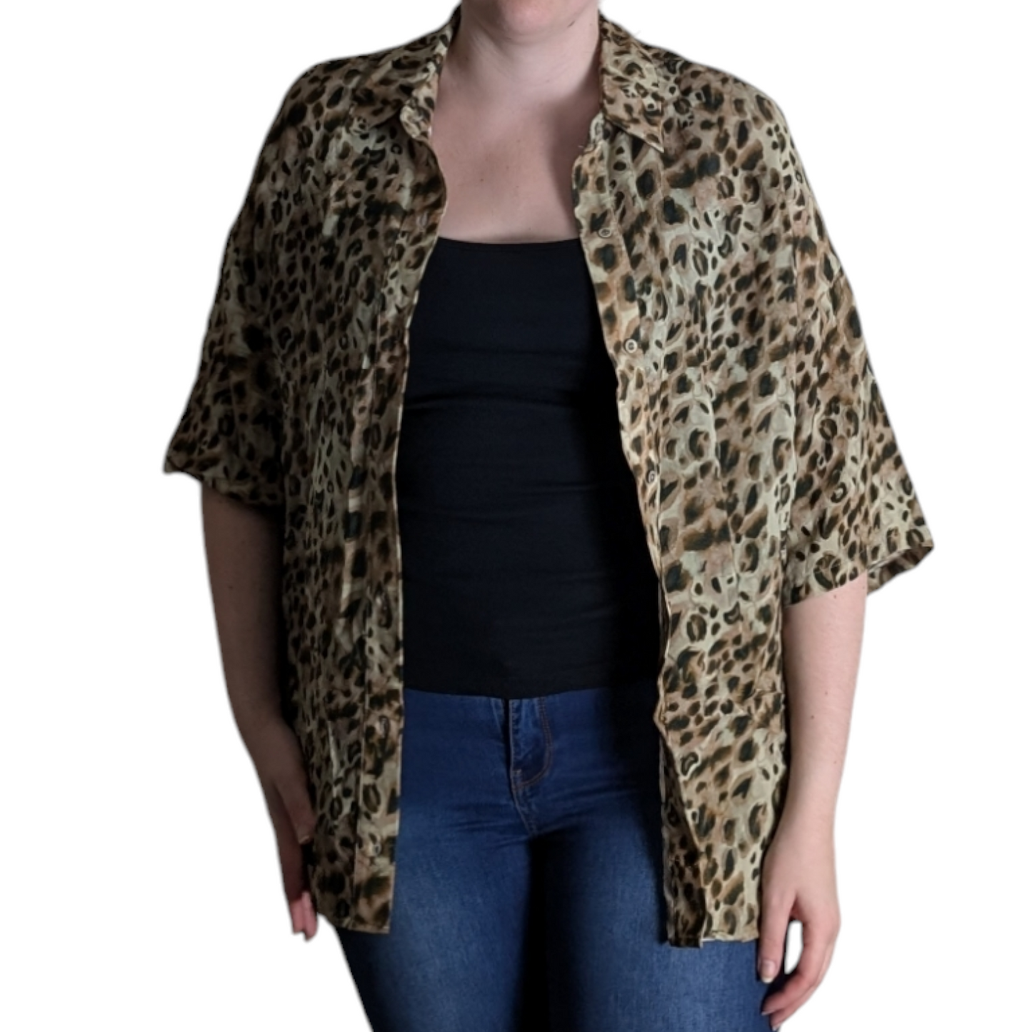 Leopard Oversized Shirt